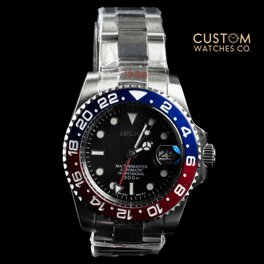 GMT Master Pepsi Seiko Mod